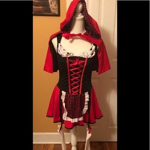 Adult Red Riding Hood Halloween Costume